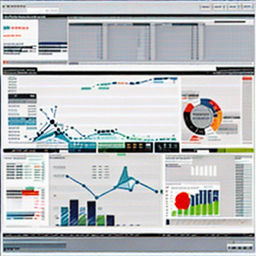 Modern ERP Software Dashboard